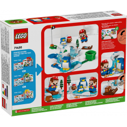 Klocki LEGO 71430 Śniegowa przygoda penguinów - zestaw uzupełniający SUPER MARIO